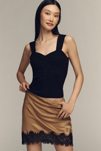 Maeve Icon Sweetheart Knit Tank Top