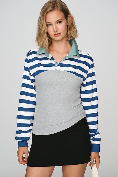Maeve Ilona 100% Cotton Waisted Tee
