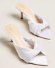 Maeve Ilora Satin Twist Mule Heels - 2