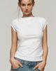 Maeve Iris Cap-Sleeve Tee - 1