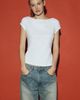 Maeve Iris Cap-Sleeve Tee - 4