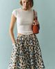 Maeve Jacie Poplin Printed Midi Skirt by Maeve - 1