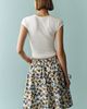 Maeve Jacie Poplin Printed Midi Skirt by Maeve - 4