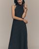 Maeve Jamie Satin Halter Maxi Dress - 4
