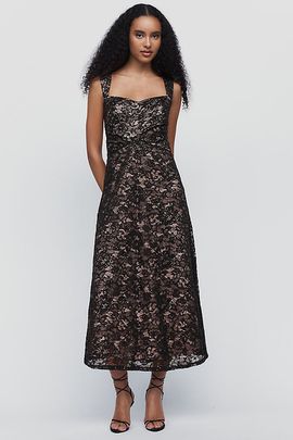 Maeve Jocelyn Sequined Midi Dress