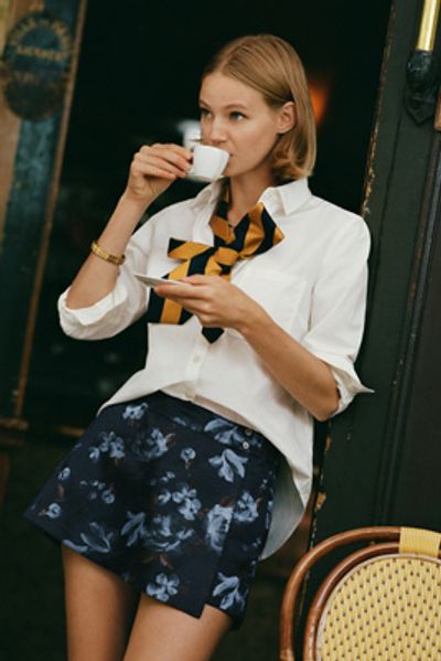 Maeve Kate Cotton Classic Buttondown Shirt