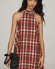 Maeve Keiko Halter Mini Dress - 1
