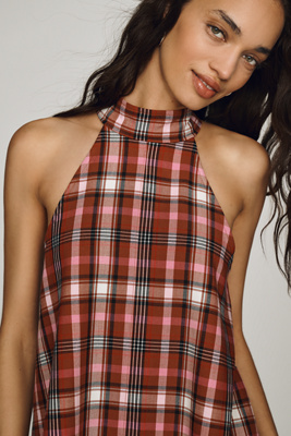 maeve sleeveless halter mini dress Maeve Sleeveless Halter Mini Dress katie + hubbell
