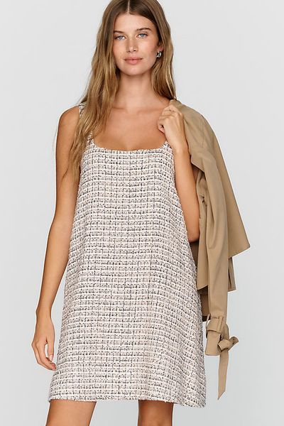 Maeve Keiko Tweed Mini Dress