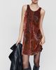 Maeve Keiko Velvet Mini Dress - 1