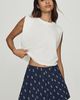 Maeve Kiki Printed Pleated Skort - 1