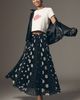 Maeve Kiki Sheer Pleated Maxi Skirt - 1