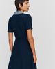 Maeve Knit Denim and Lace Mini Dress - 3