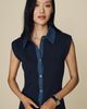 Maeve Knit Mini Shirt Dress - 2