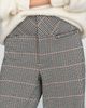 Maeve Knit Plaid Trousers Pants - 3
