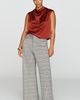 Maeve Knit Plaid Trousers Pants - 5
