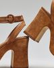 Maeve Knotted Suede Platform Sandals - 3