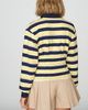 Maeve Lace-Trim Corsetted Long-Sleeve Polo - 3