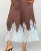 Maeve Lace Trim Culotte Pants - 2