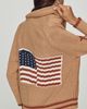 Maeve Lawson American Flag Cardigan - 1