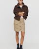 Maeve Layered Suiting Mini Skirt - 1