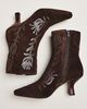 Maeve Leather Appliqué Ankle Boots - 2