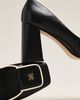 Maeve Logo Block Heels - 3