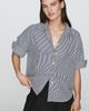 Maeve Mabel 100% Cotton Boxy Oxford Shirt Top - 1