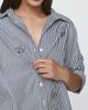 Maeve Mabel 100% Cotton Boxy Oxford Shirt Top - 3
