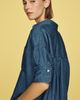 Maeve Mabel Boxy Denim Shirt Top - 3