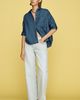 Maeve Mabel Boxy Denim Shirt Top - 4