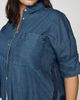 Maeve Mabel Boxy Denim Shirt Top - 7