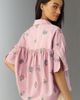 Maeve Mabel Boxy Embroidered Oxford Shirt by Maeve Top - 3