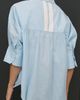 Maeve Mabel Boxy Oxford Embroidered Shirt Top - 3