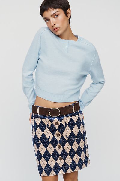 Maeve Maeve x Rochi Lana Colette Mini Skirt