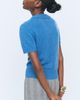 Maeve Mercer Cashmere Short Sleeve Sweater - 5