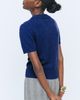 Maeve Mercer Cashmere Stretch Short Sleeve Sweater - 6