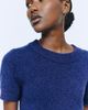 Maeve Mercer Cashmere Stretch Short Sleeve Sweater - 7