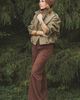 Maeve @merricksart x Maeve Colette Faux Suede Full Length Pants - 6