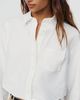 Maeve Merritt Cotton Stretch Cropped Buttondown Shirt - 2