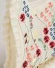Maeve Mesh Floral Ruffle Tote Bag - 4
