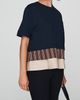 Maeve Mixed-Media Swing Top - 3