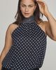 Maeve Mock-Neck Bubble Top - 5
