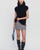 Maeve Mock Neck Cap Sleeve Sweater - 2