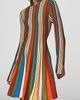 Maeve Mock Neck Knit Mini Dress - 4