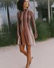 Maeve Mock Neck Mini Dress - 1
