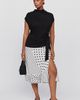 Maeve Mock Neck Wrap Top - 3