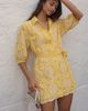 Maeve Mona Deco Belted Mini Dress - 4