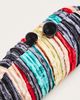 Maeve Multi Color Velvet Clutch - 3
