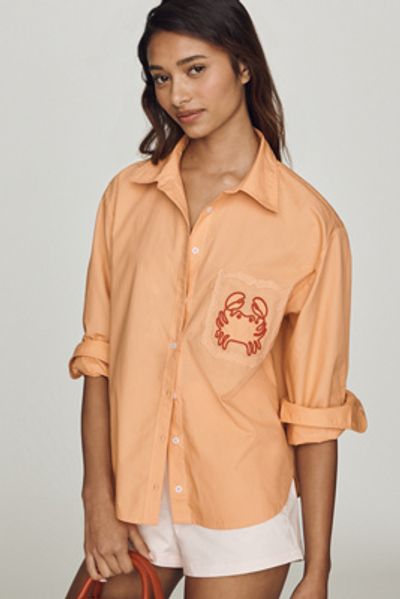 Maeve Novelty Shrunken Bennet Buttondown Shirt